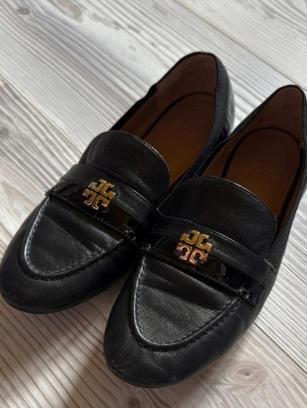 Tory Burch leather loafer flats 6